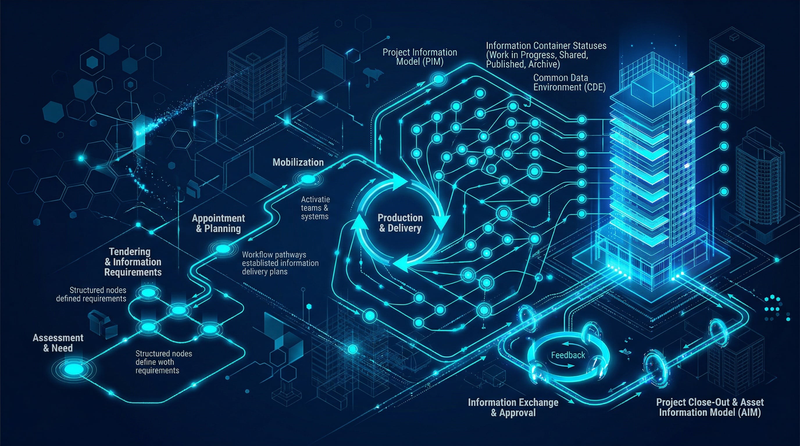 Processus de certification ISO 19650 pour la gestion de l'information BIM